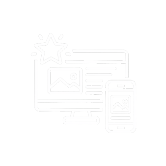 Moderne Webdesign Illustration