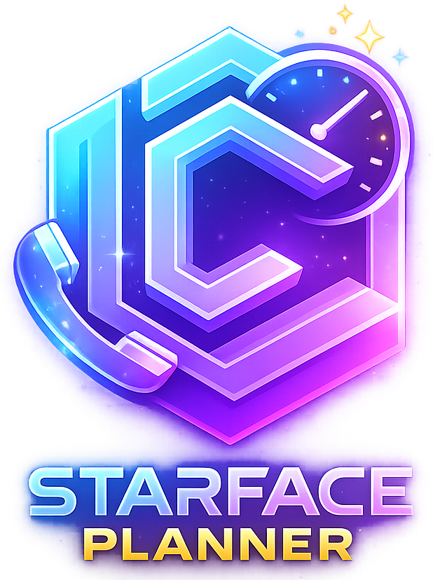 LayerCraft Studio Starface Planner Logo