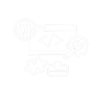 WordPress Entwicklerwerkzeuge und Code Icon