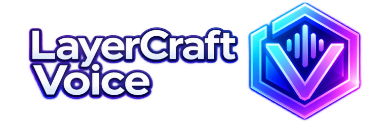 LayerCraft Voice Logo